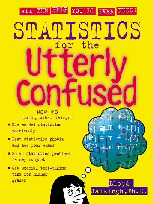 Title details for Statistics for the Utterly Confused by Lloyd Jaisingh - Available